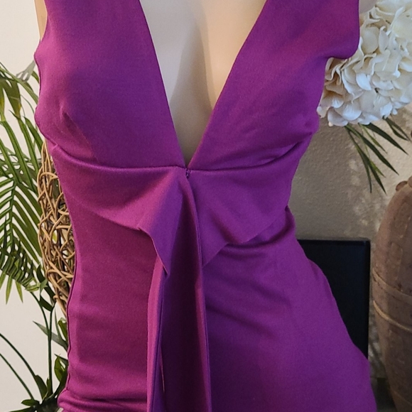 NEW LULUS SUMMER PINK TIE  DRESS  BEAUTIFUL XS - Picture 14 of 16